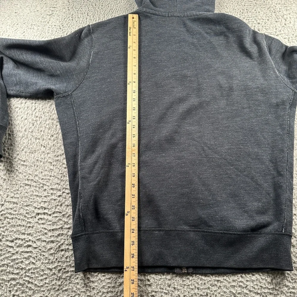 Polo Ralph Lauren Hoodie Mens L‎ Blue Full Zip Cotton Fleece Logo Heavyweight